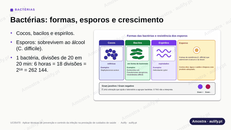 Um diapositivo do pacote desta unidade, com marca de água.